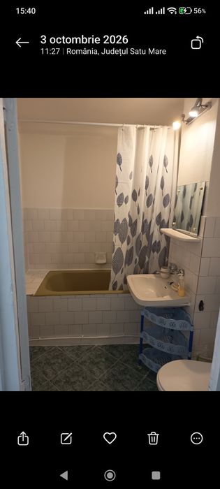 Ofer spre închiriere apartament cu două camere decomandate