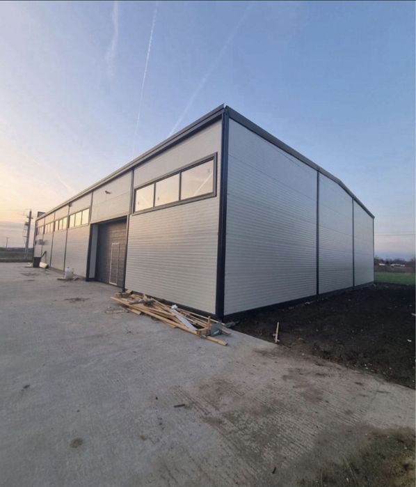 Vindem hale metalice de calitate - proiectare, producție și montaj!

Hale metalice la comandă! Oferim soluții complete pentru: