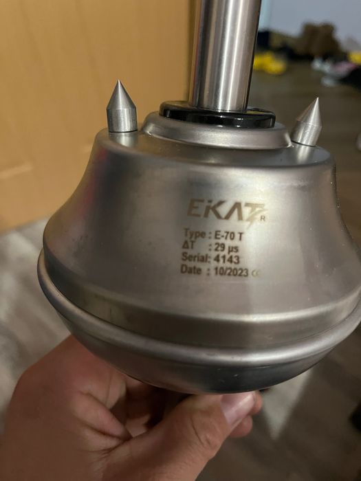 Мълниеприемник и кол за мълниезащитна глава