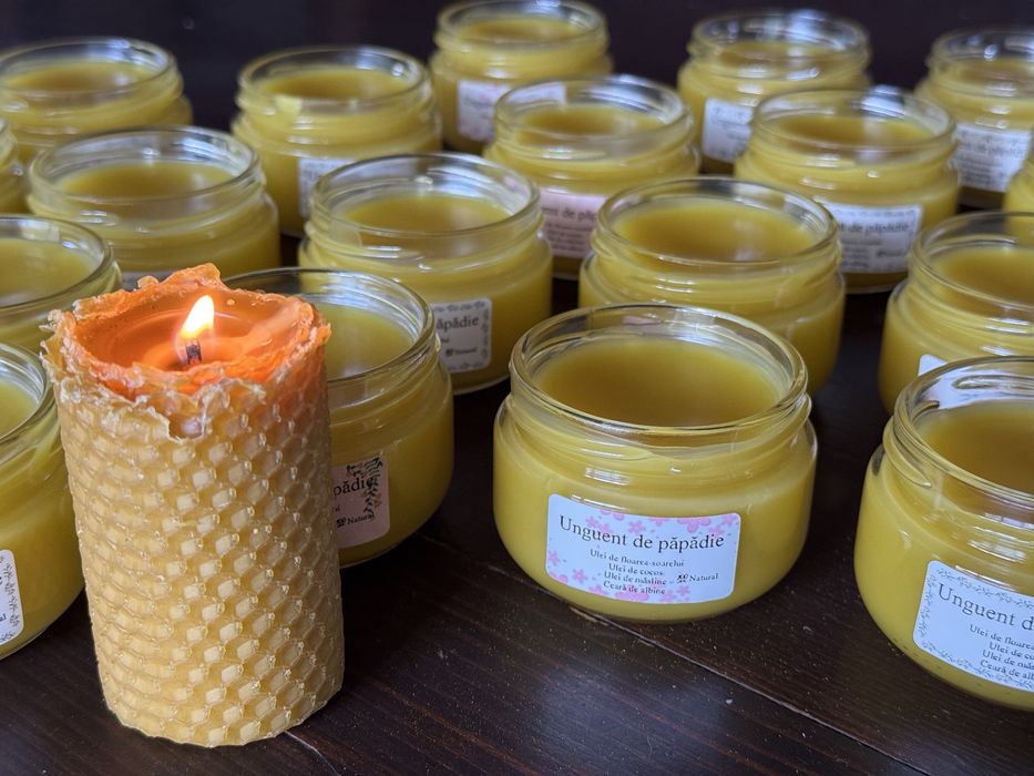 Unguente 100% naturale facute in casa