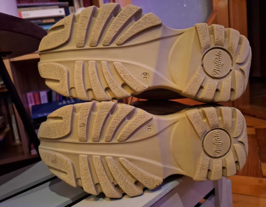 Buffalo London pantofi sport piele năbuc