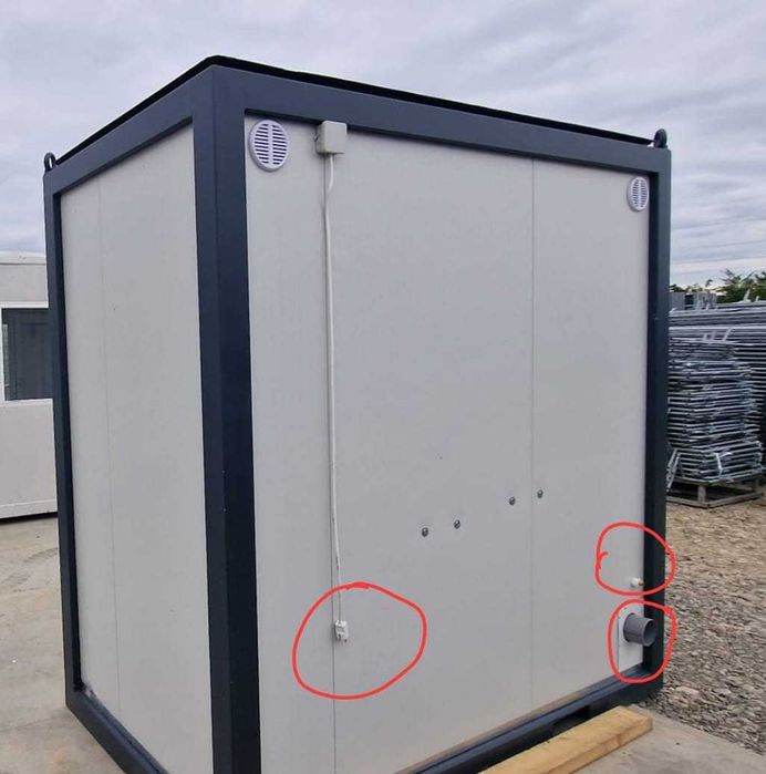 Cabina Dubla Racordabila WC si Chiuvete