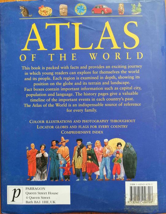 Книга -Световен илюстрован атлас на света