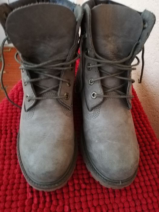 Bocanci piele naturala Timberland nr 39,5 unisex