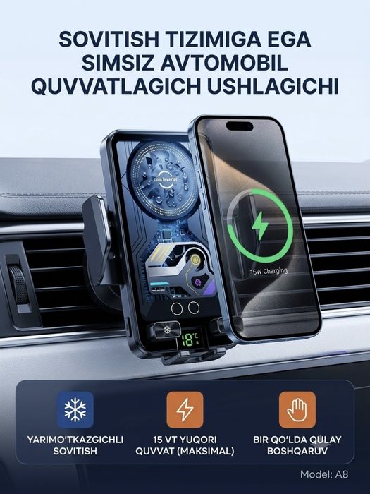 100%Orginal Telefon uchun  magnitli yopishtirgichi