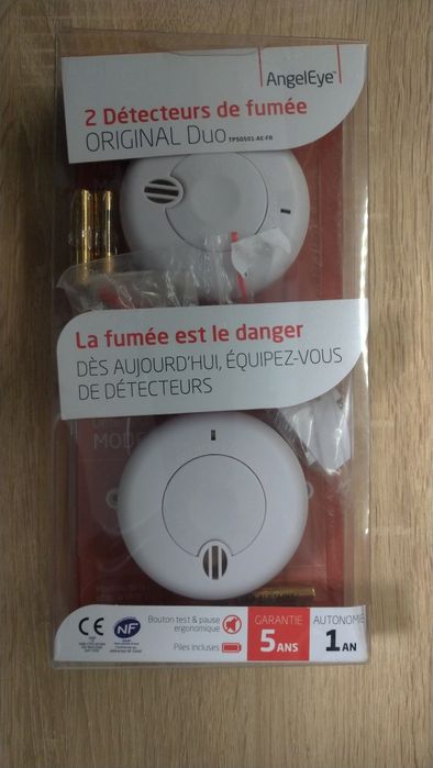 Set două detectoare fum