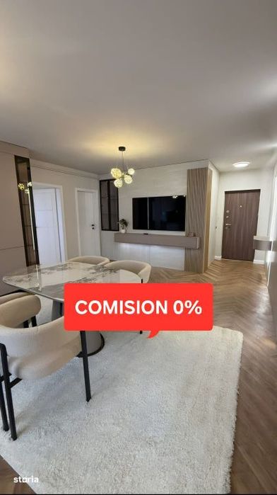 Comision 0%, Ap 3 cam, 70 mp, ultrafinisat, garaj, zona Florilor