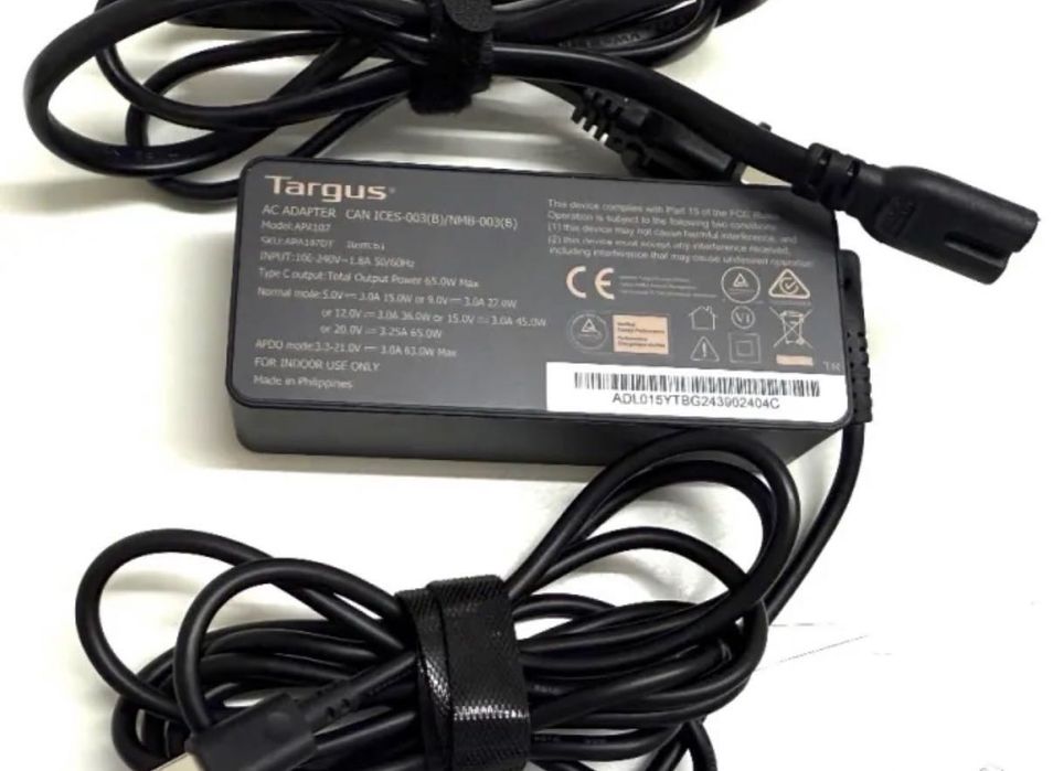 Оригинално Зарядно за Лаптоп Targus APA107