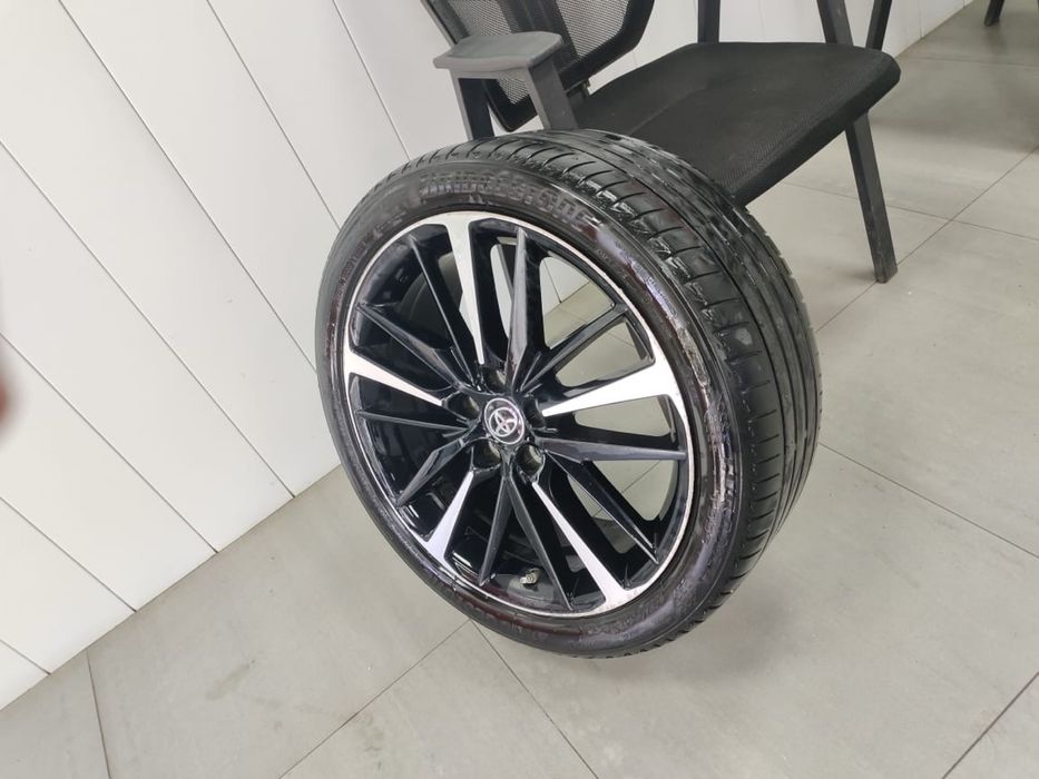 Продам литые диски с шинами