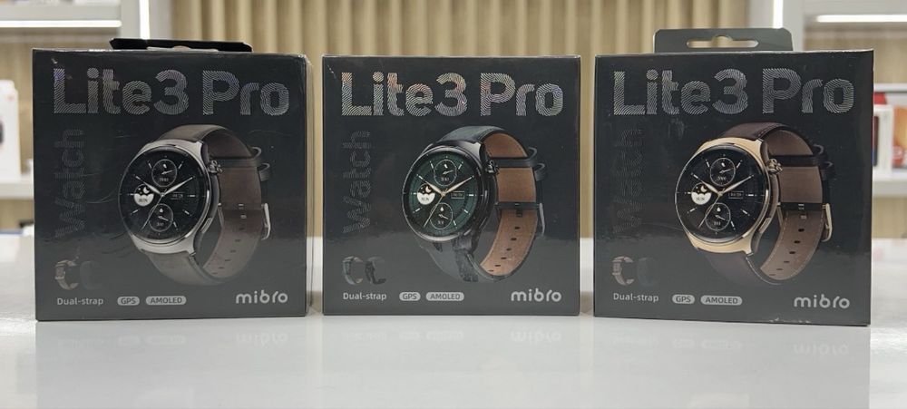 New•Mibro lite 3 pro•амолед екран•оригинал•гаранитя+доставка