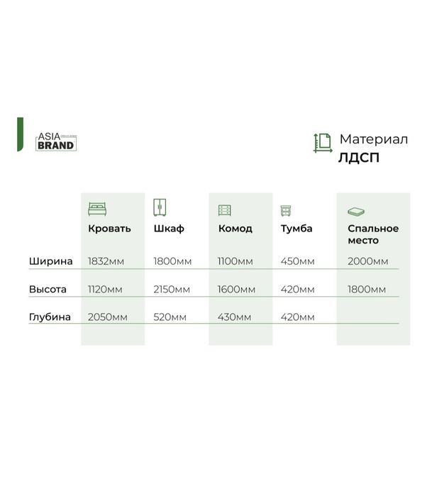 Спальный гарнитур