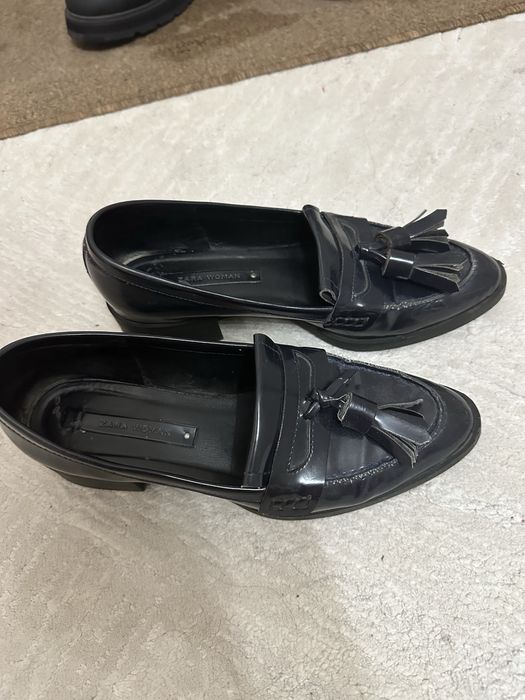 Лоферы zara woman