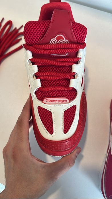 Louis Vuitton Skate Rosu