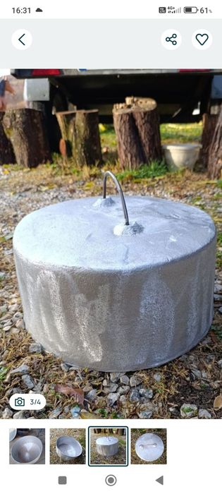 Test din aluminiu alimentar