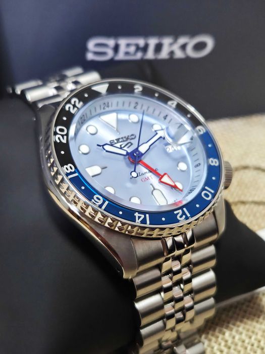 Ceas de barbati - Seiko 5 Sports GMT Automatic - SSK029K1