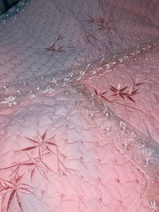 Двухспальный набор покрывало