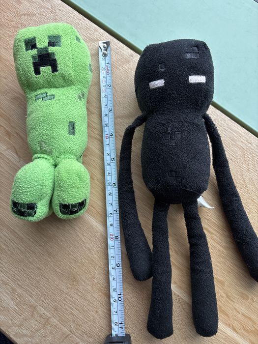 Figurine de plush Minecraft Creeper si Enderman