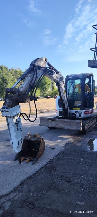 Услуги миниэксковатора