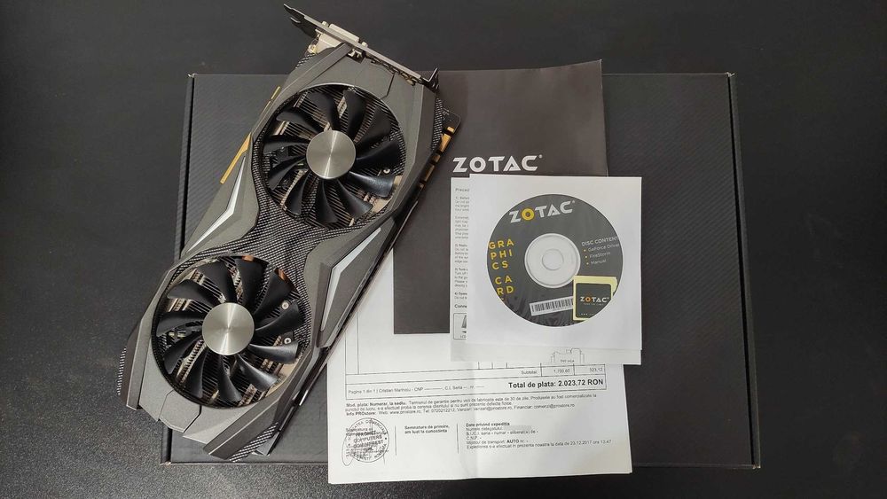 ZOTAC GTX 1070 AMP Edition