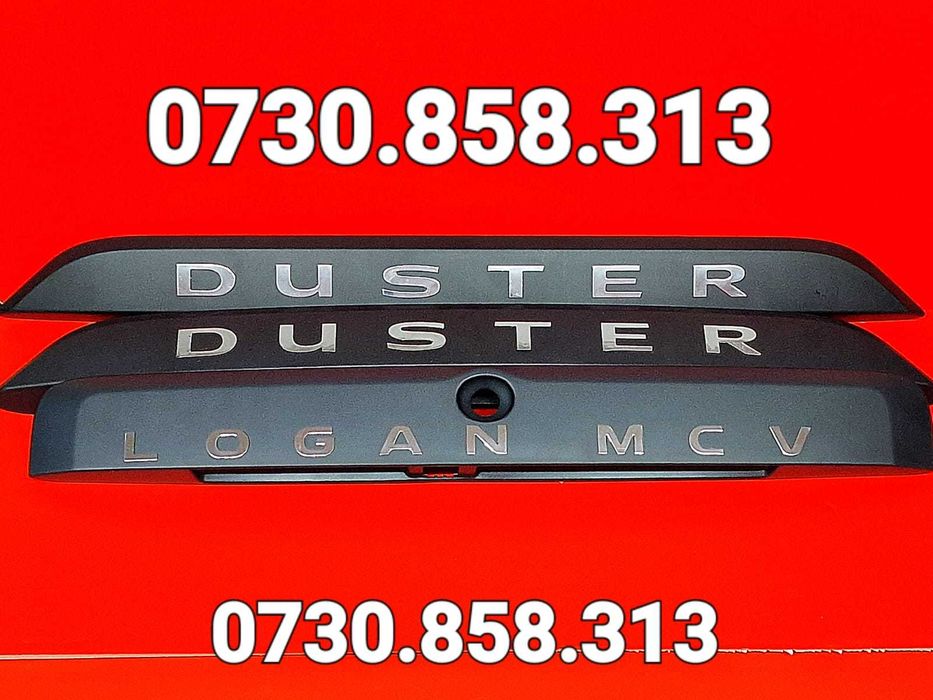 Bandou Dacia Duster  2014 / 2023 NOI cu suport camera reverse Duster