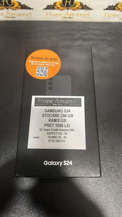 Hope Amanet P3 SAMSUNG S24 256GB / 8GB RAM
