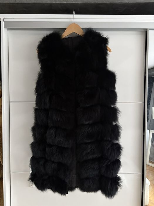 Елек естествен косъм от лисица