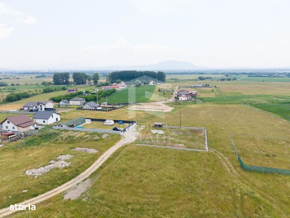 Sanpetru |Teren intravilan 733mp | 3 fronturi stradale