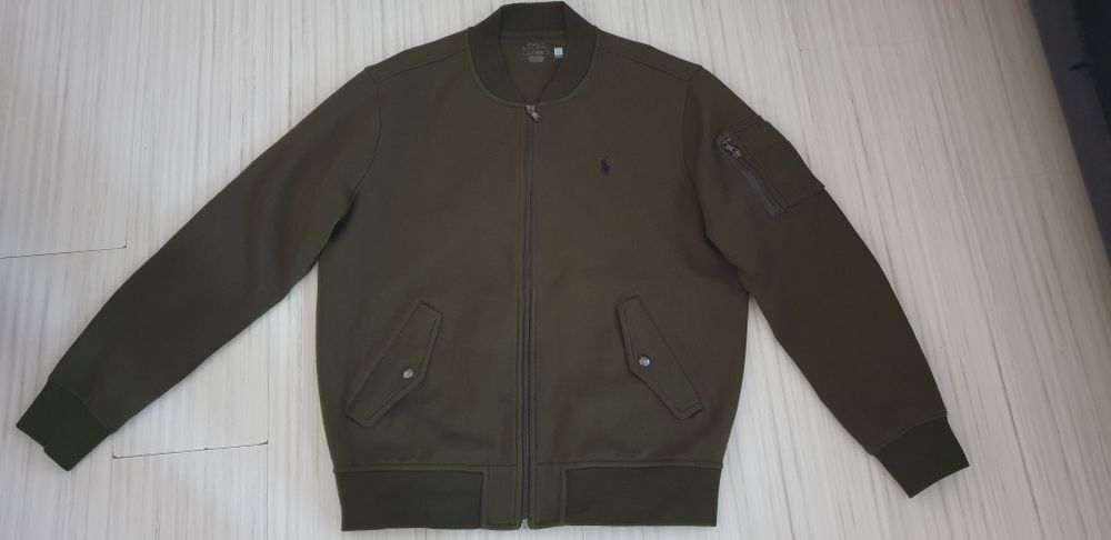 POLO Ralph Lauren Cotton Bomber Mens Size L НОВО! ОРИГИНАЛ! Мъжко Горнище - Бомбер - яке!