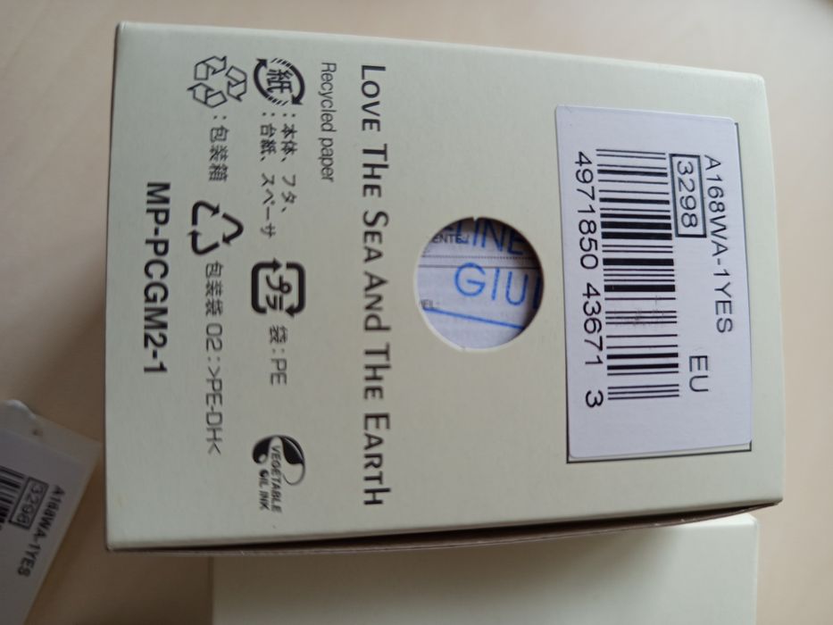 Casio A168 W часовник