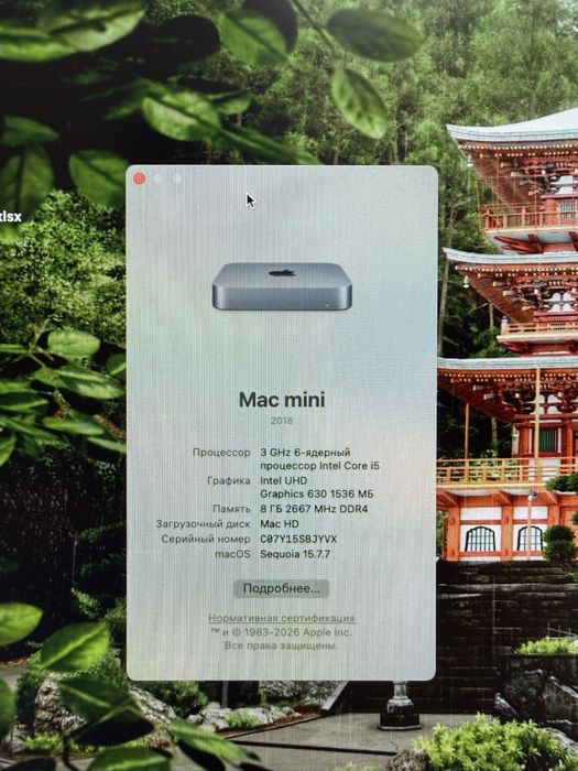 Apple Mac mini — Отличное состояние