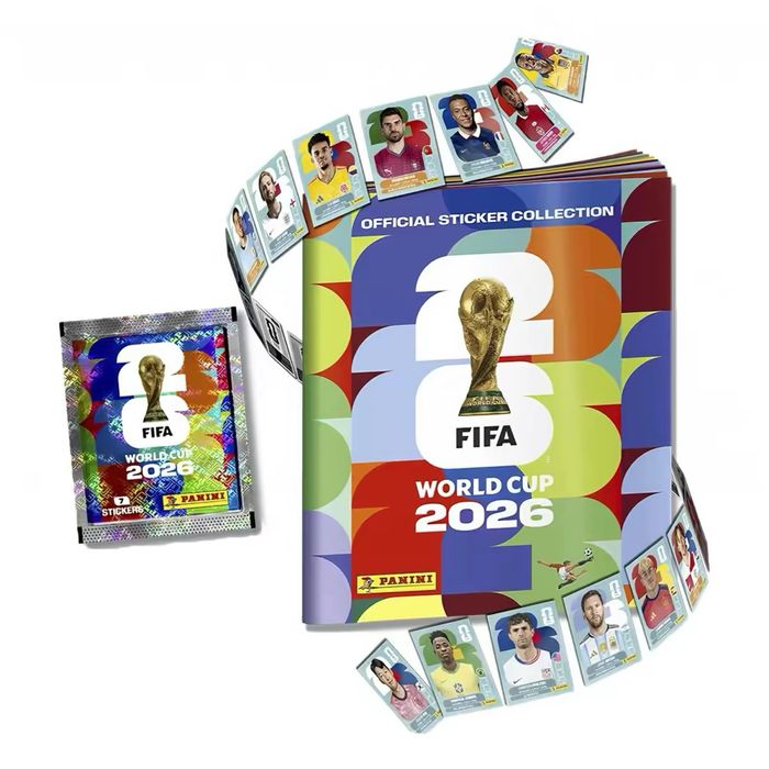 Оригинал 100% Panini FIFA World Cup 2026  альбом и стикеры