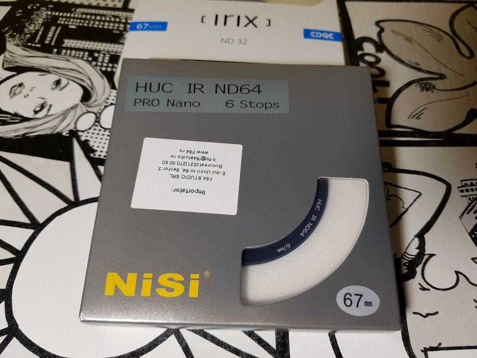 Set filtre ND Nisi pe 67mm,ca nou!