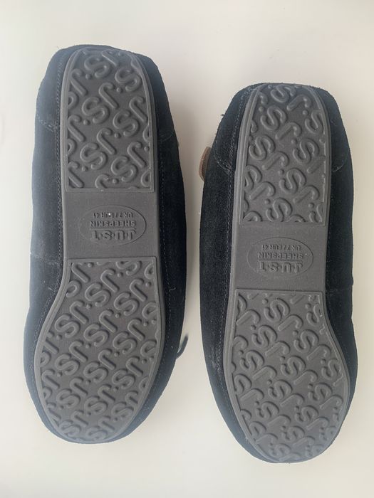 Mocasini slippers Papuci casa 41 lana Just Sheepskin ca si Ugg