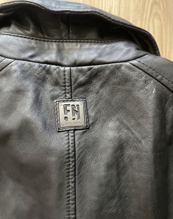 FREAKY NATION Leather JKT/мъжко яке (естествена) кожа М