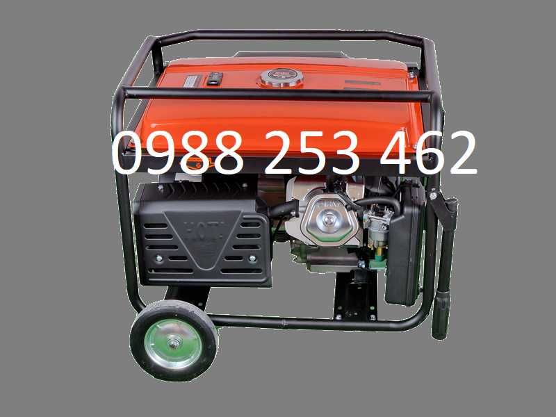 7.5 KW монофазен Генератори за ток ел. старт - 16 Hp с дисплей