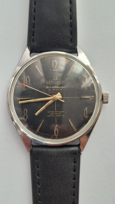 Ceas  Atlantic   21 Jevels  vintage