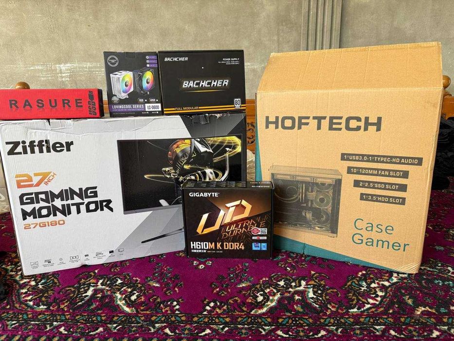 Игровой компьютер I5-13400F/H610M K DDR4 16GB/512GB M2 NVME/RTX3060