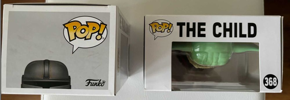 Funko Pop! Фигурки - The Mandalorian (326) & The Child (368)