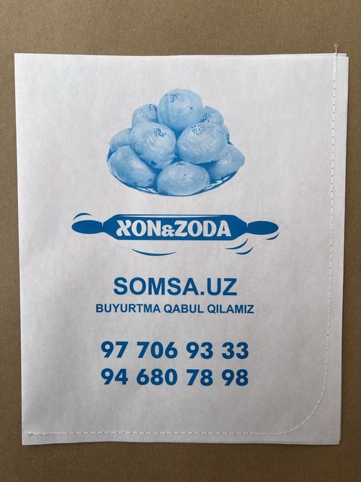 Somsa gumma uchun qogʻoz