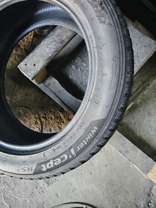 2 anvelope iarna 215 55 17 Hankook 2022