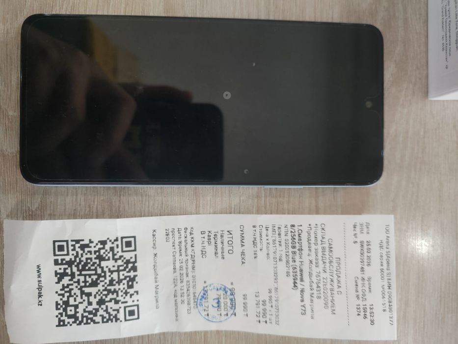 Huawei nova Y73 продам новый 10/10