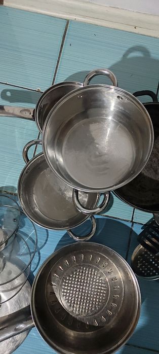 Цептер набор,  казан,  сковородка
