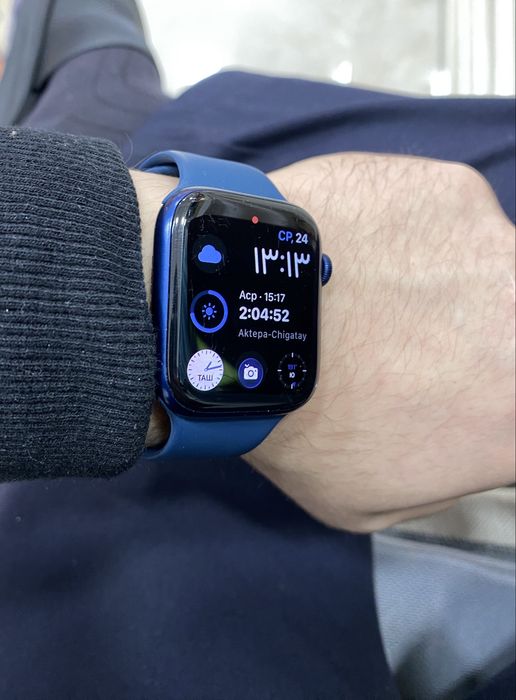 Iwatch 6 44 mm Blue Zor holatta