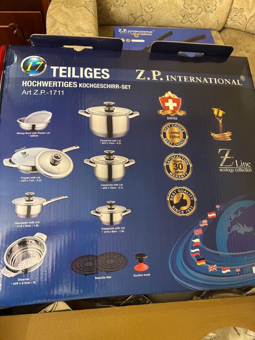 set de vase Zepter (Z.P.T.) si cutite