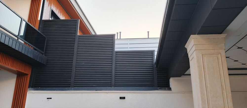 Жалюз-заборы защита и вентиляция долговечный и стильнные.