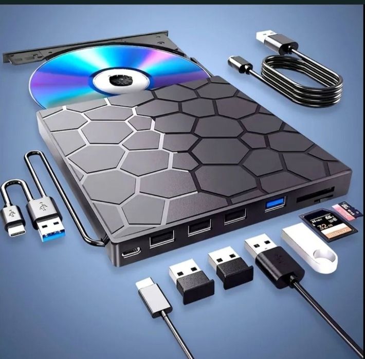 Unitate optica CD DVD RW PC Laptop MacBook Card Reader Integrat