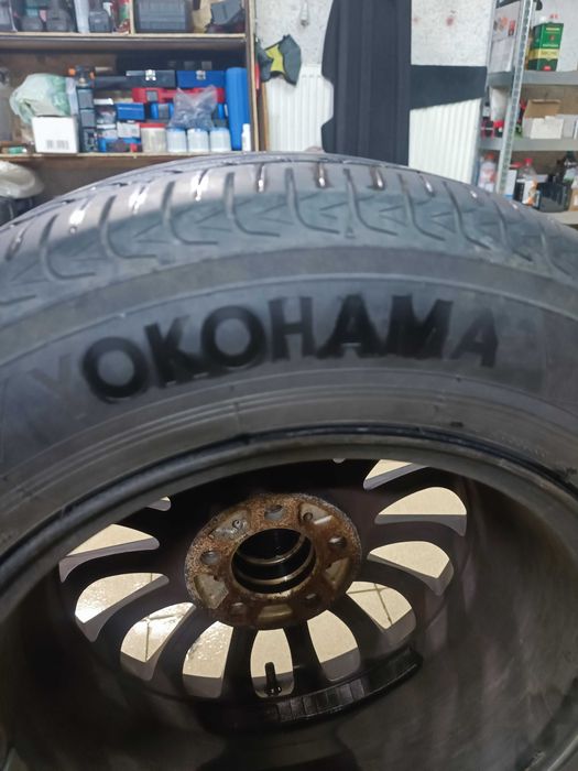 Jante r15 5x108 + cauciucuri vara 195 65 r15