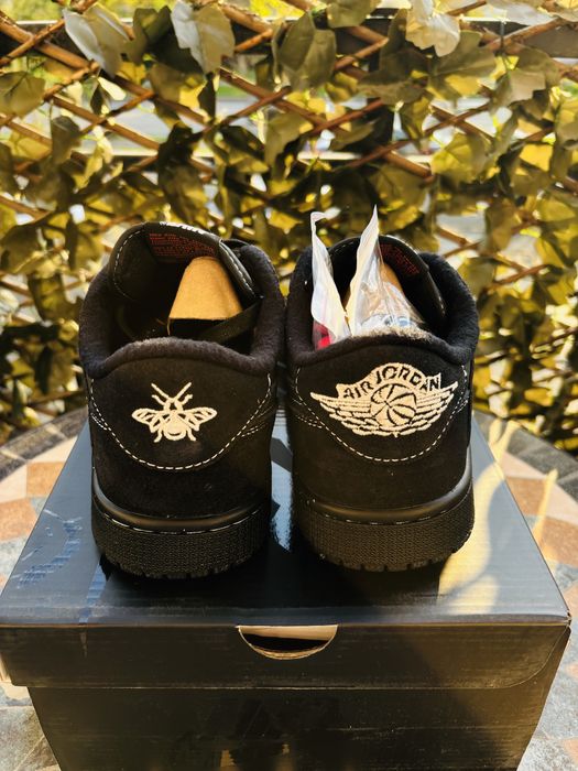 Jordan 1 Retro Low OG SP Travis Scott Black Phantom