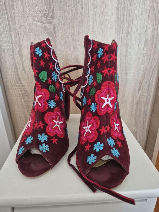 Sandale Damă Bordo