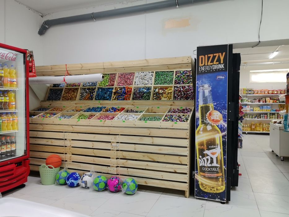 Полка для овощей из натуральной дерева фрукты овощи стилаж полка